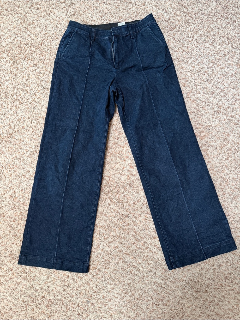 Skye's the Limit Women's Wide Leg Jeans - Dark Blue